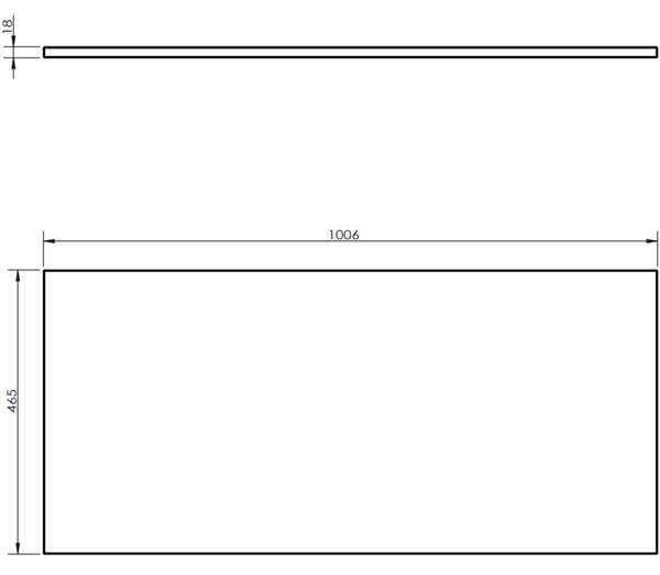 Mexen Orio, mobilier de baie 100 cm cu blat, 2 sertare, alb mat, 91A10-10047-2-BFFC01