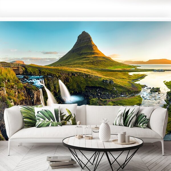 Fototapet Mount Kirkjufell