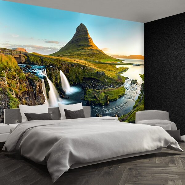 Fototapet Mount Kirkjufell