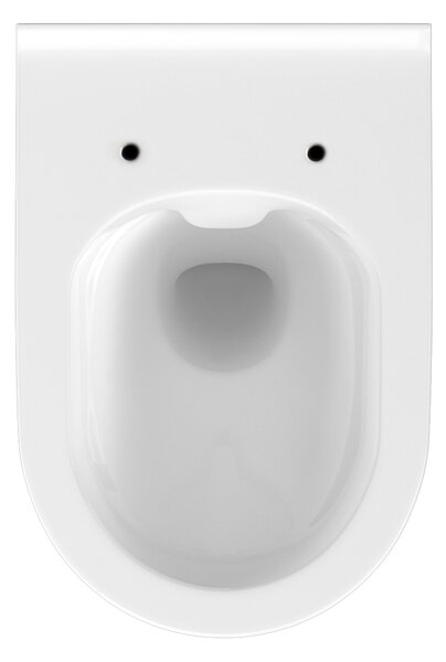 Set vas WC Cersanit Crea K114-015-ECO, capac WC Cersanit Crea K98-0177-ECO