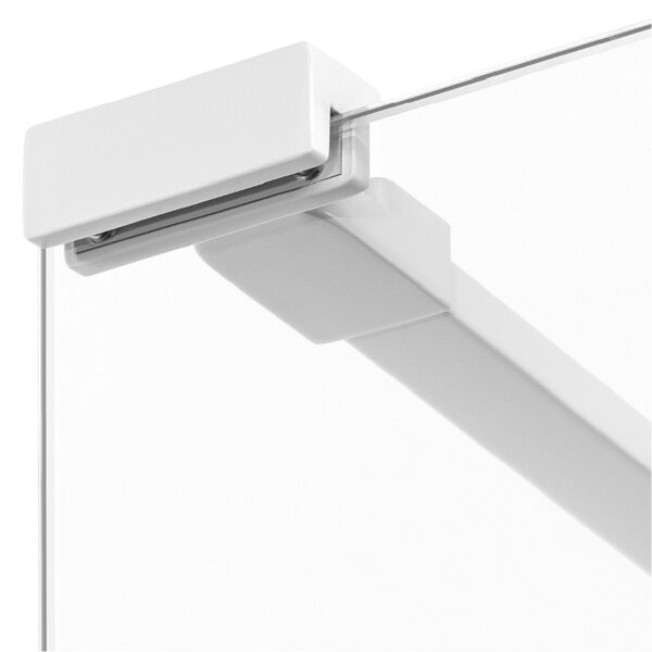New Trendy New Modus White perete cabină de duș walk-in 90 cm alb mat/sticla transparentă EXK-2278