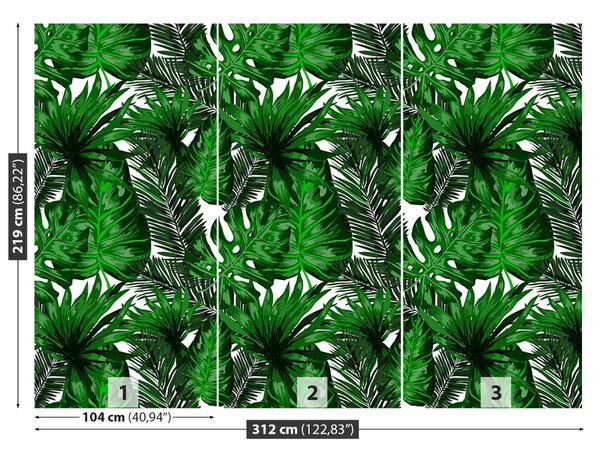 Fototapet Frunze tropicale