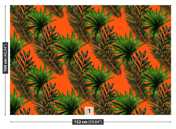 Fototapet Frunze tropicale