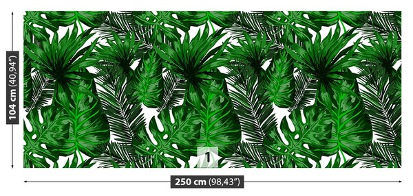 Fototapet Frunze tropicale