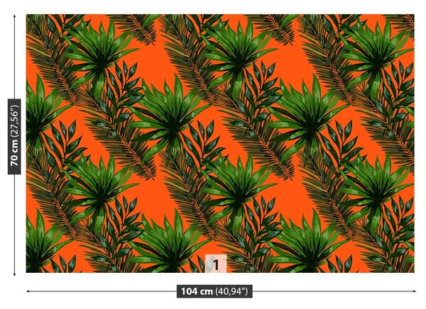 Fototapet Frunze tropicale