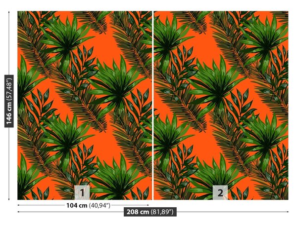 Fototapet Frunze tropicale
