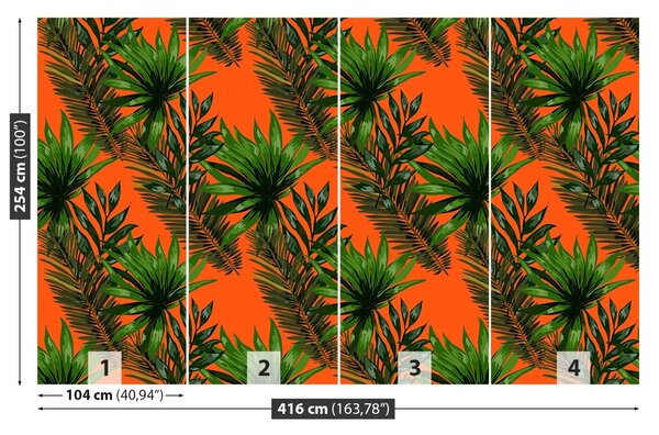 Fototapet Frunze tropicale