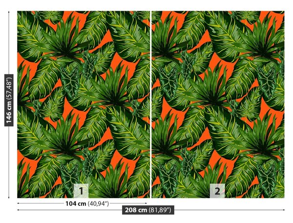 Fototapet Frunze tropicale