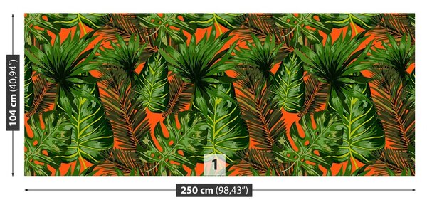 Fototapet Frunze tropicale