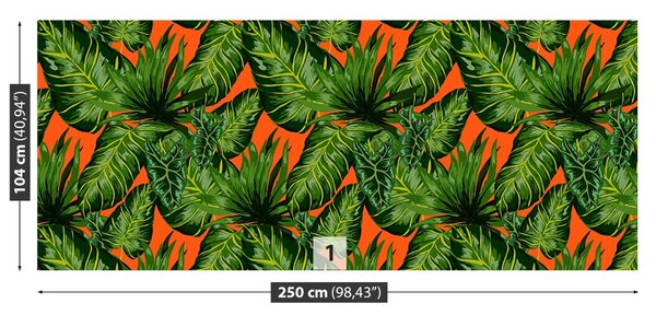 Fototapet Frunze tropicale
