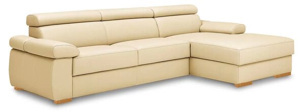Canapea extensibila cu sezlong Zoom textil