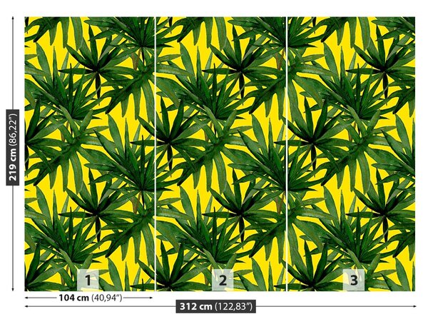 Fototapet Frunze tropicale