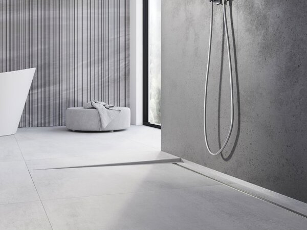 Mexen Line-B listă de scurgere pardoseală 120 cm stânga, inox - 181001120L