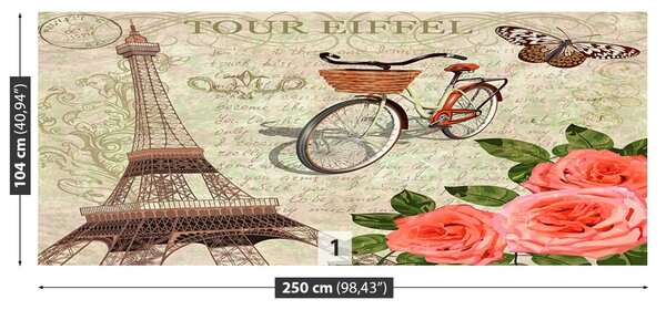 Fototapet Paris Vintage