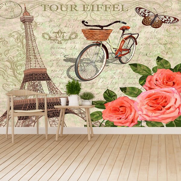 Fototapet Paris Vintage