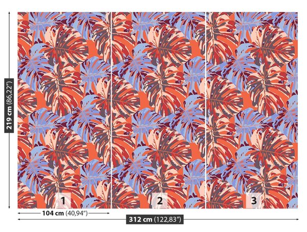 Fototapet Frunze tropicale