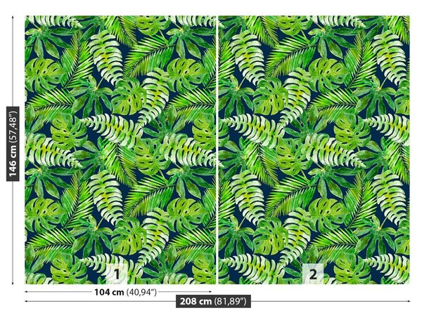 Fototapet Frunze tropicale