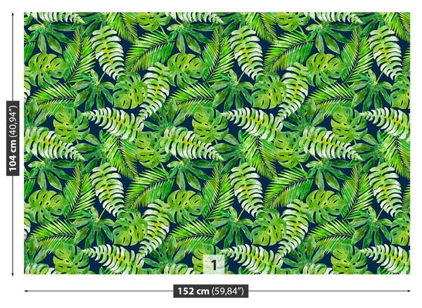 Fototapet Frunze tropicale