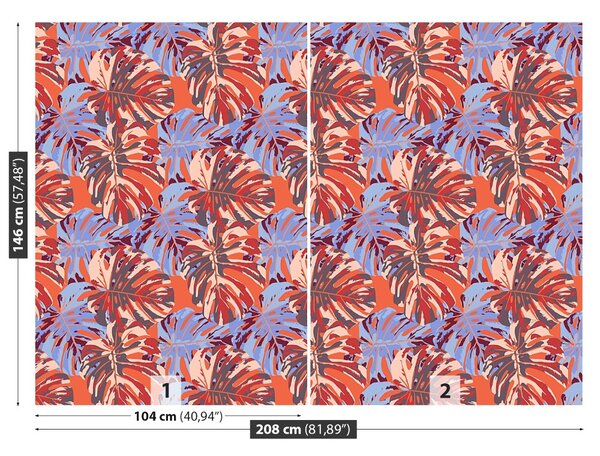 Fototapet Frunze tropicale