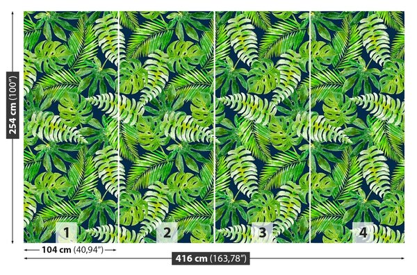 Fototapet Frunze tropicale