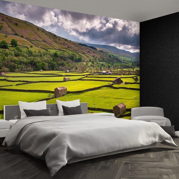 Fototapet Yorkshire Câmp