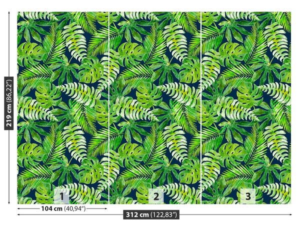 Fototapet Frunze tropicale