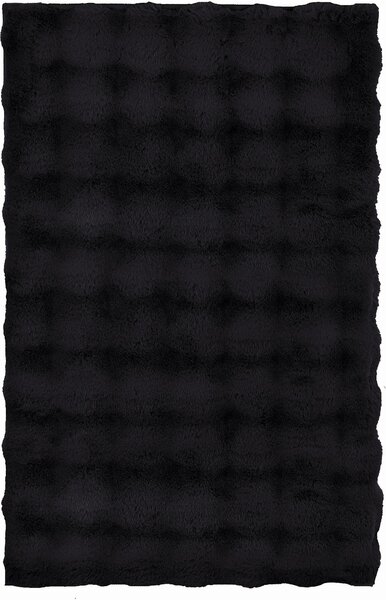 Kleine Wolke Cloud covor de baie 90x60 cm dreptunghiular negru 9198926519