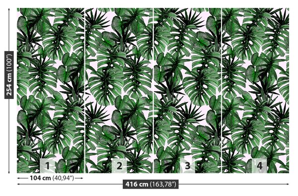 Fototapet Frunze tropicale
