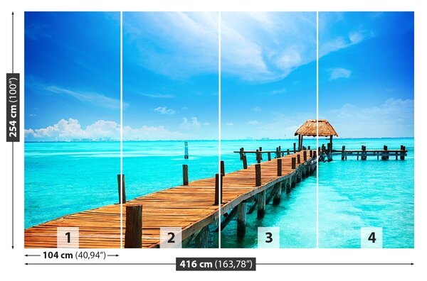 Fototapet Pier În Mexic