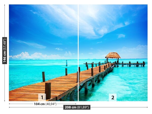 Fototapet Pier În Mexic