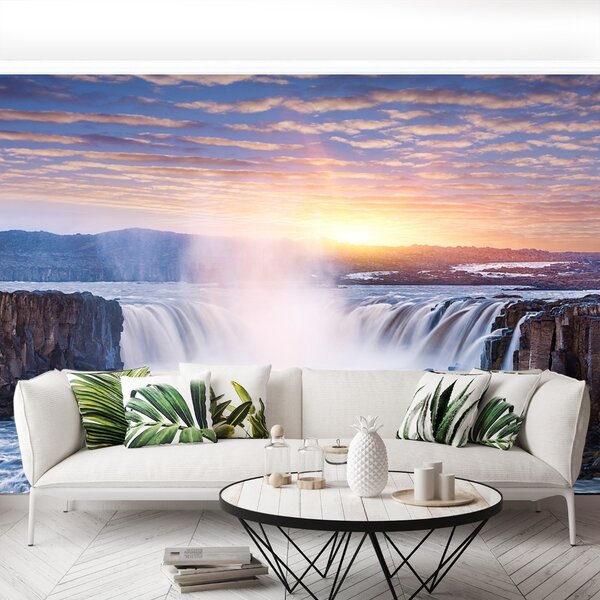 Fototapet Cascada Selfoss