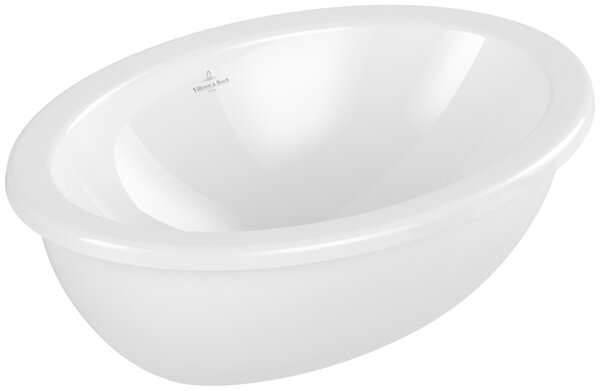 Villeroy & Boch Loop & Friends lavoar 50.5x36 cm ovale încastrat alb luciu 4A610001
