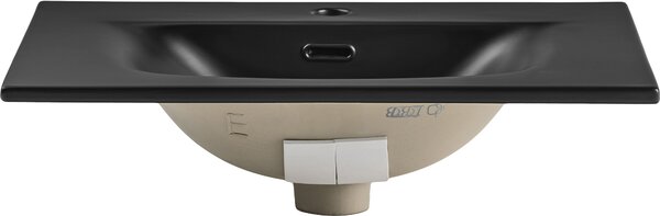Comad Sky lavoar 61x46 cm dreptunghiular mobilier negru mat SKY 1 BLACK MATT 60 DP ( E-8099-60 )
