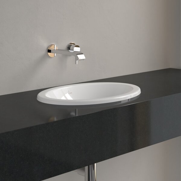 Villeroy & Boch Loop & Friends lavoar 50.5x36 cm ovale încastrat alb luciu 4A610001
