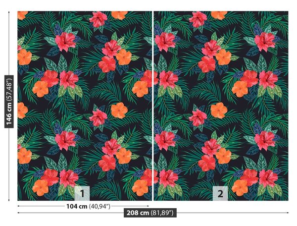 Fototapet Flori tropicale