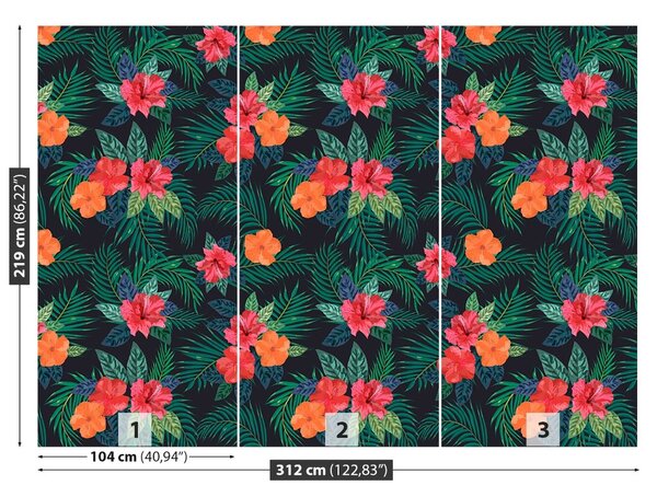 Fototapet Flori tropicale