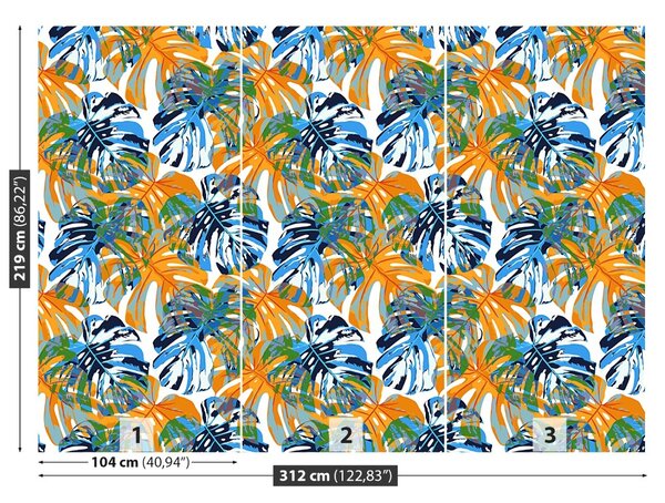 Fototapet Frunze tropicale