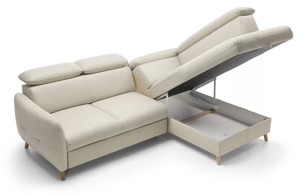 Coltar extensibil Hugo din piele