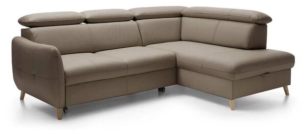 Coltar extensibil Hugo din piele