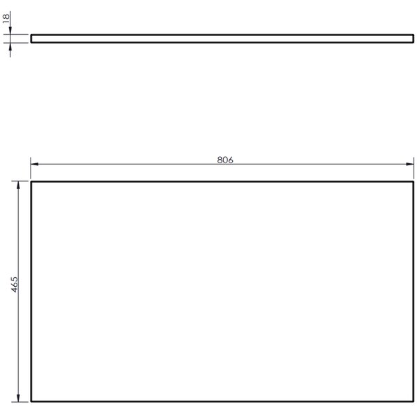 Mexen Rivel, mobilier de baie 80 cm cu blat, 1 sertar, canelat, nuc, 91A20-08047-1-BFC86