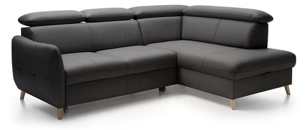 Coltar extensibil Hugo din piele