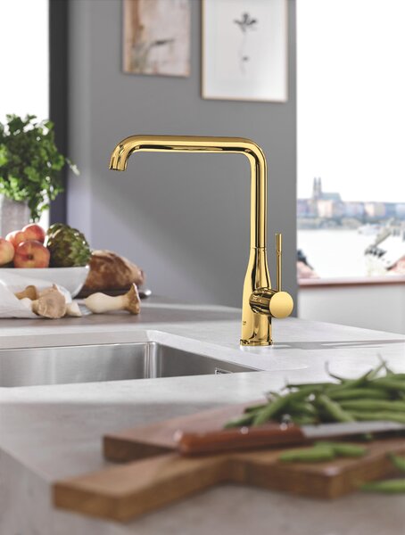 Grohe Essence baterie bucătărie pe picior aur/aur vechi 30269GL0