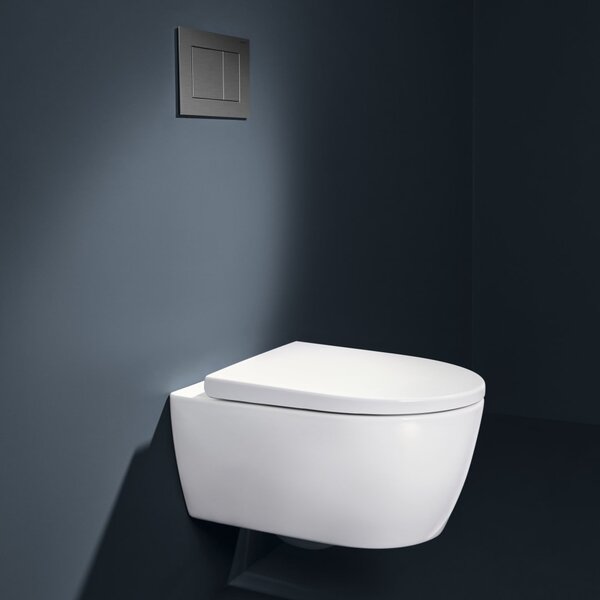 Geberit iCon vas wc cu capac soft-close agăţat fără margine cu spălare turbionară alb lucios 503.048.00.8