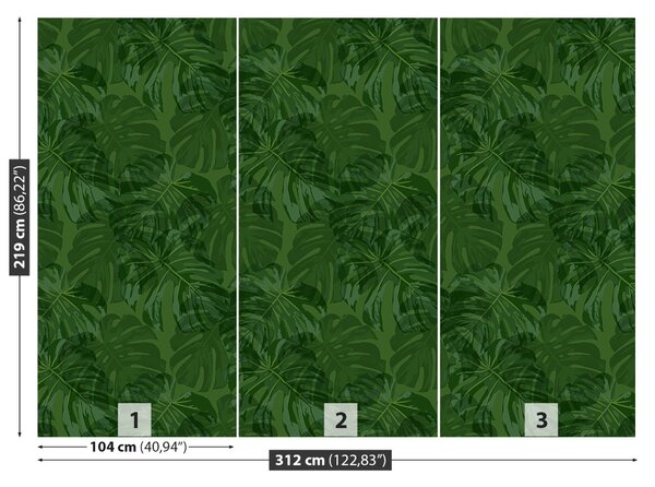 Fototapet plante tropicale
