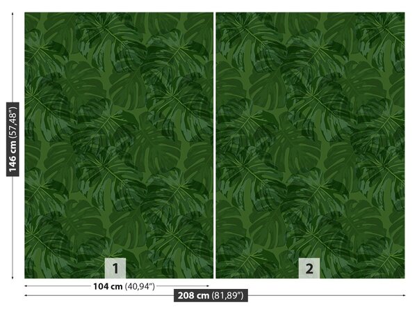Fototapet plante tropicale