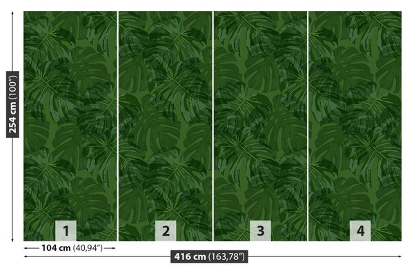 Fototapet plante tropicale