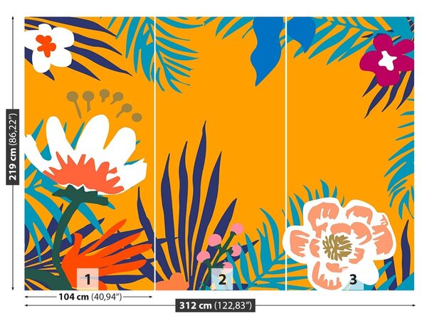Fototapet Ilustrație Floral