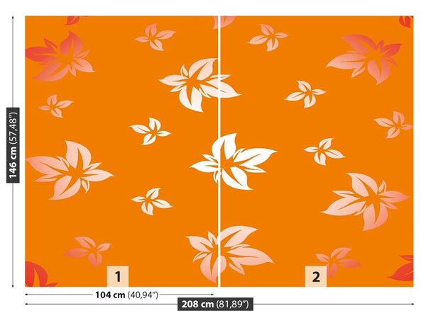 Fototapet Model floral