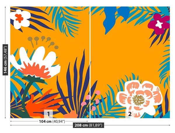 Fototapet Ilustrație Floral