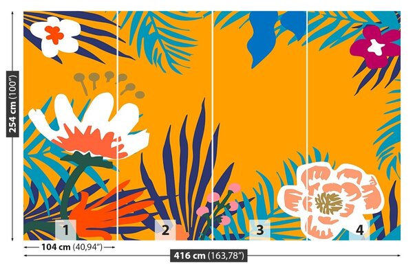 Fototapet Ilustrație Floral